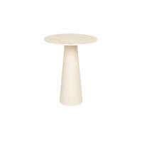 BEISTELLTISCH Joya - Beige - 40/40/52 cm - Beige, Metall (40/40/52cm)