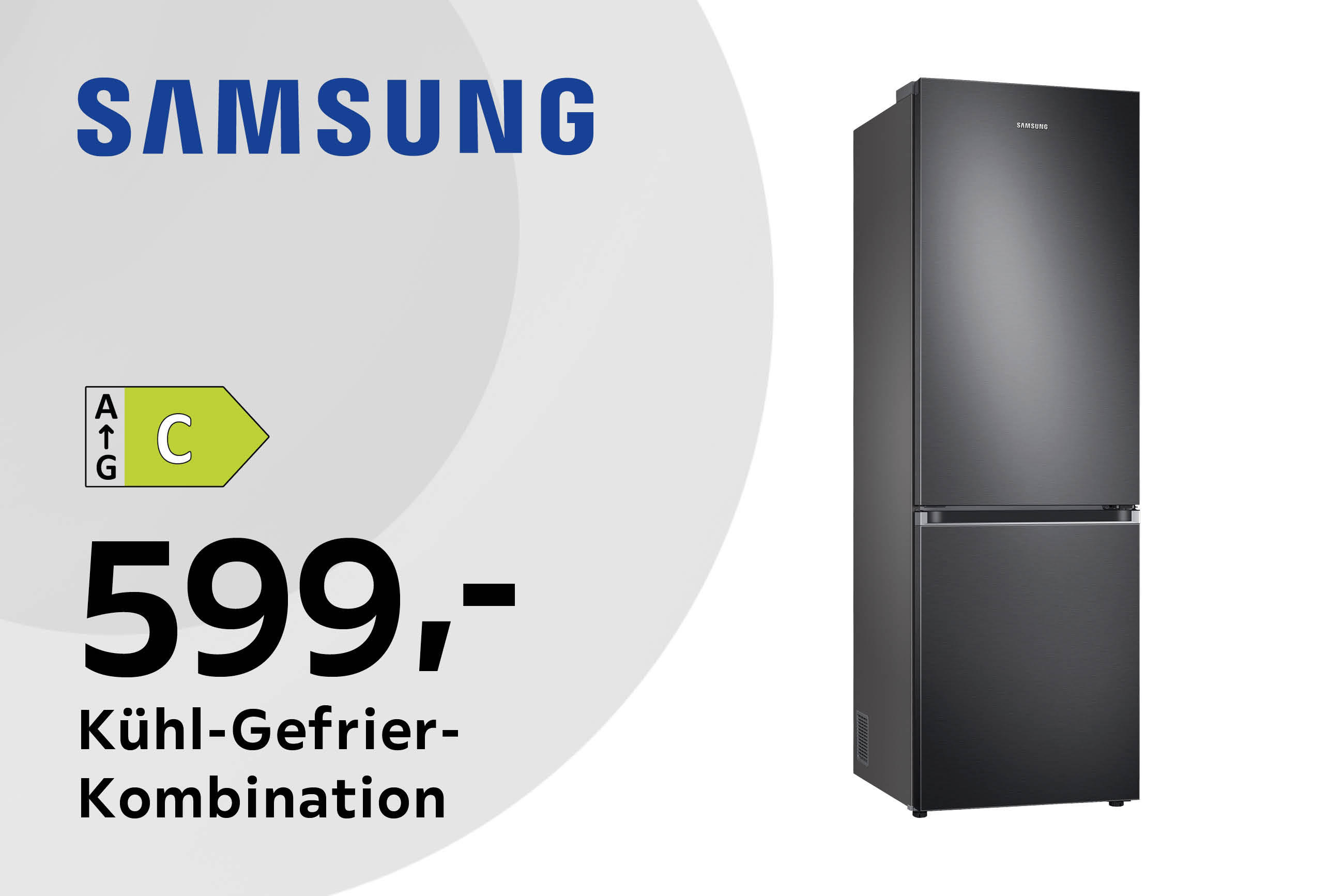 Kühl-Gefrierkombination von Samsung für 599 €