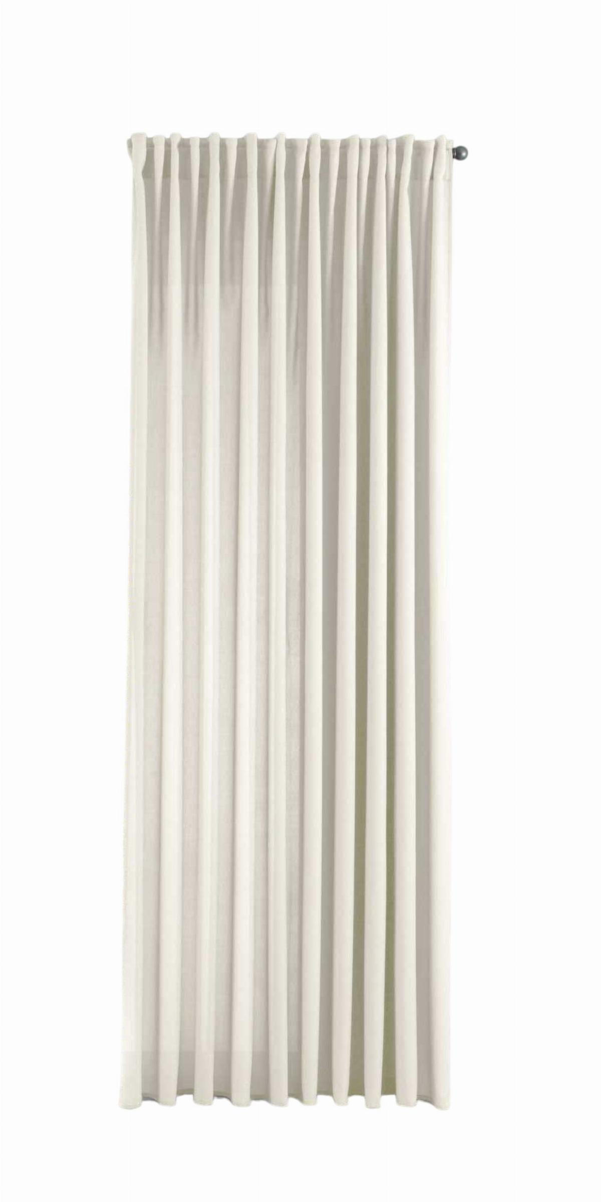Gardinenbox Schlaufengardine Creme 300x250 cm
