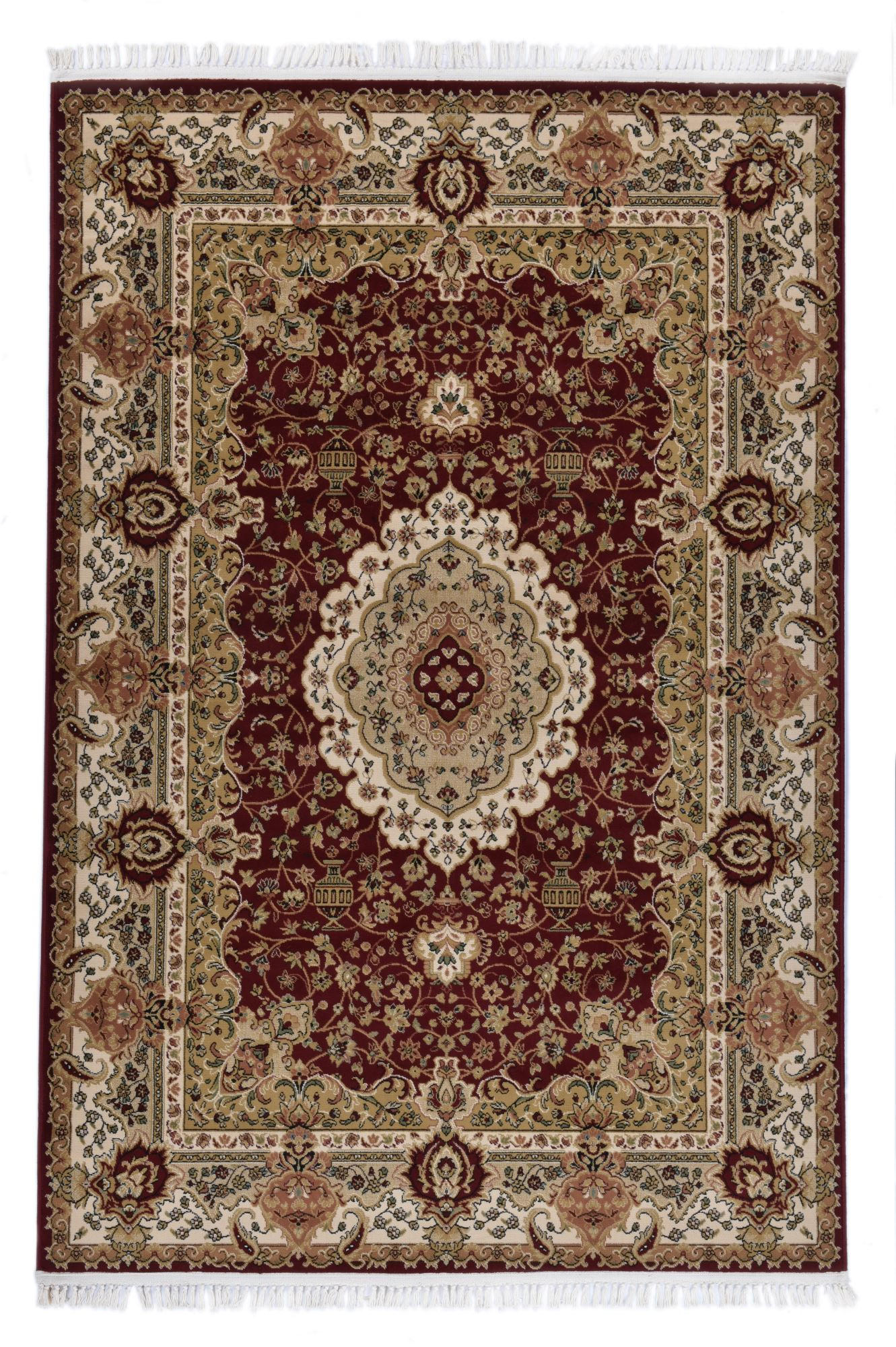 ORIENTTEPPICH Ilaria 67x120 cm - Rot, Textil (67/120cm) - Gino Falcone