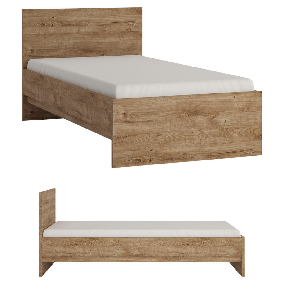 JUGENDZIMMER-SET 6-TLG. Fortaleza-13 - Braun, Holzwerkstoff (655/200/206cm) - Lomado