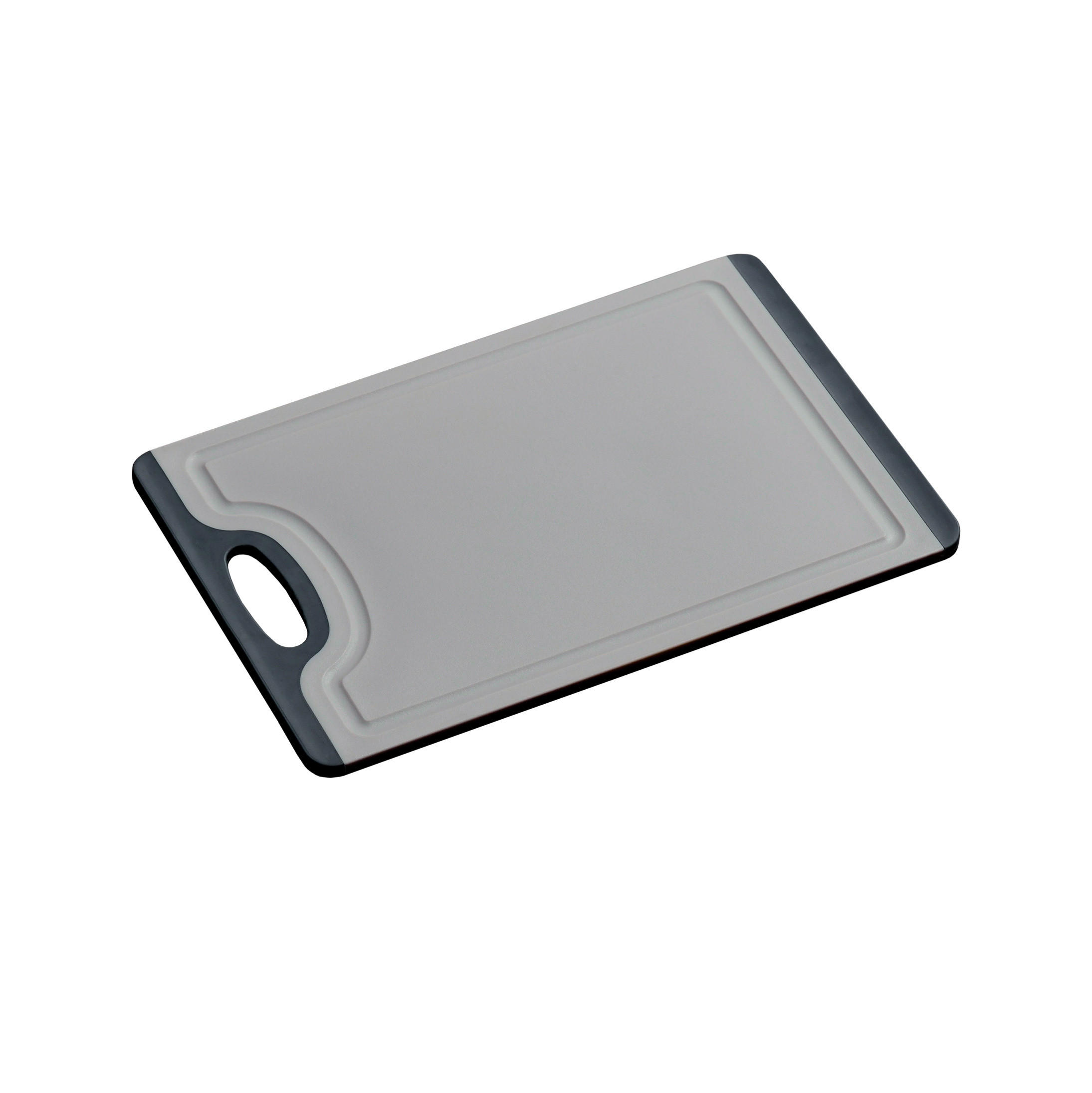 SCHNEIDEBRETT Kunststoff rechteckig - Grau, Kunststoff (14/23.5cm) - Kesper