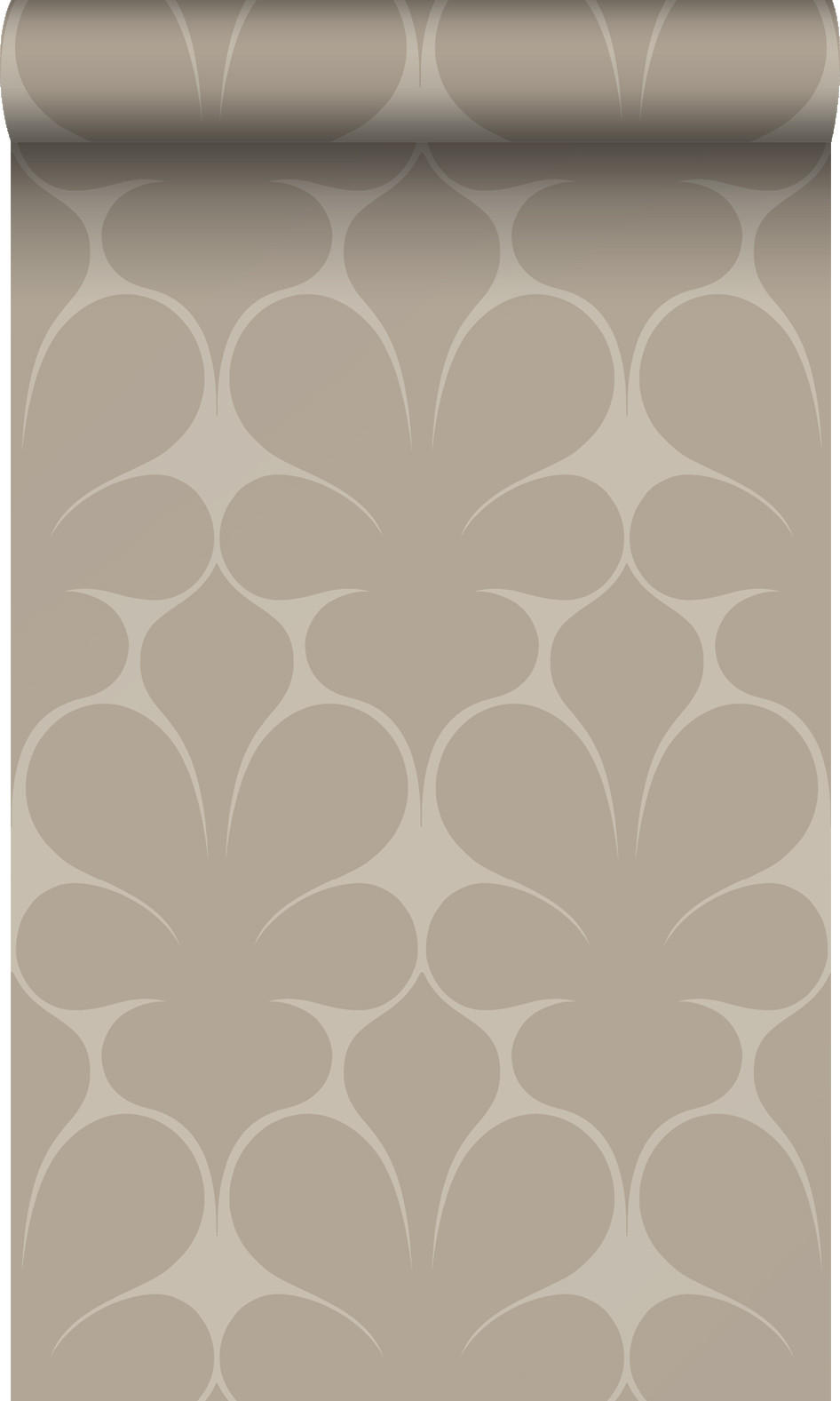 TAPETE Ornamente 50 x 900 cm - Beige, Papier (50/900cm) - Origin Wallcoverings
