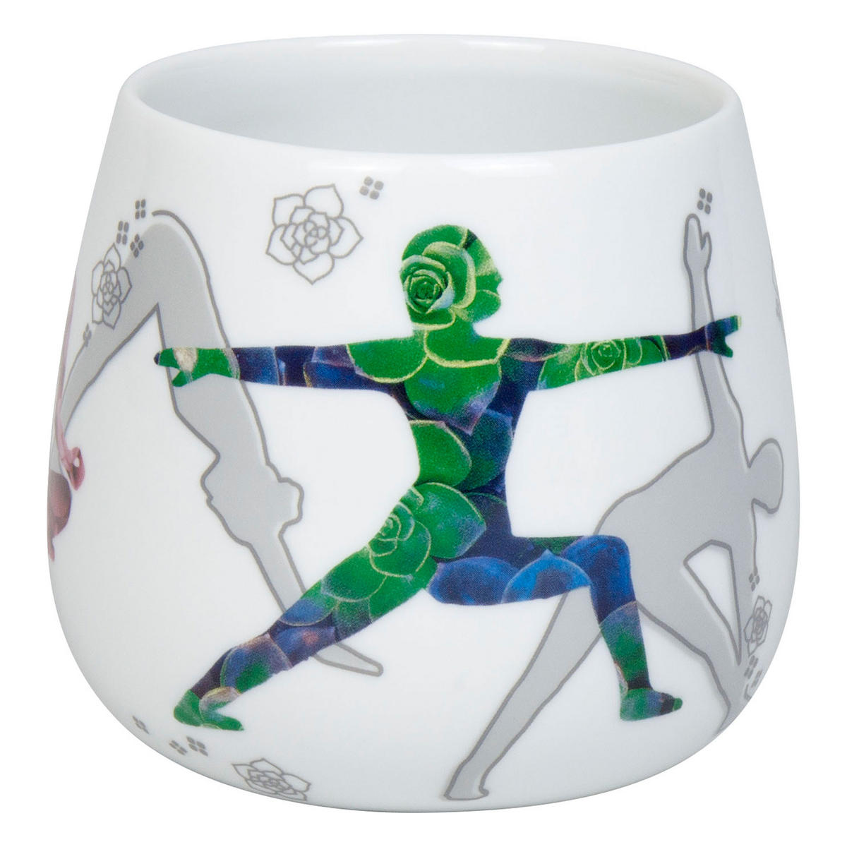 KUSCHELBECHER Yoga in Nature - Naturfarben, Keramik (0.4L) - Könitz