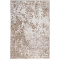 TEPPICH modern Wohn-/Schlafzimmer Viskose LINCOLN Beige 200x300 cm - Beige, Textil (200/300cm) - Novatrend