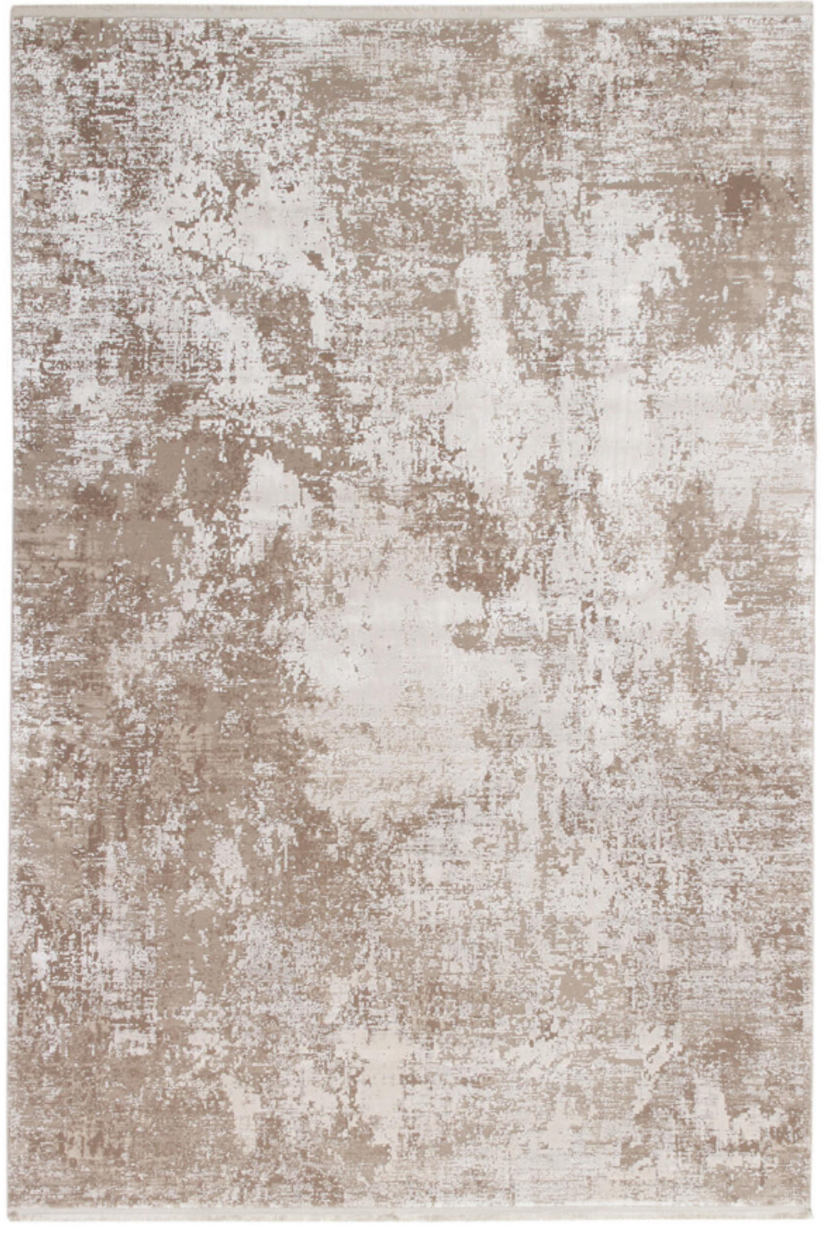 TEPPICH modern Wohn-/Schlafzimmer Viskose LINCOLN Beige 200x300 cm - Beige, Textil (200/300cm) - Novatrend