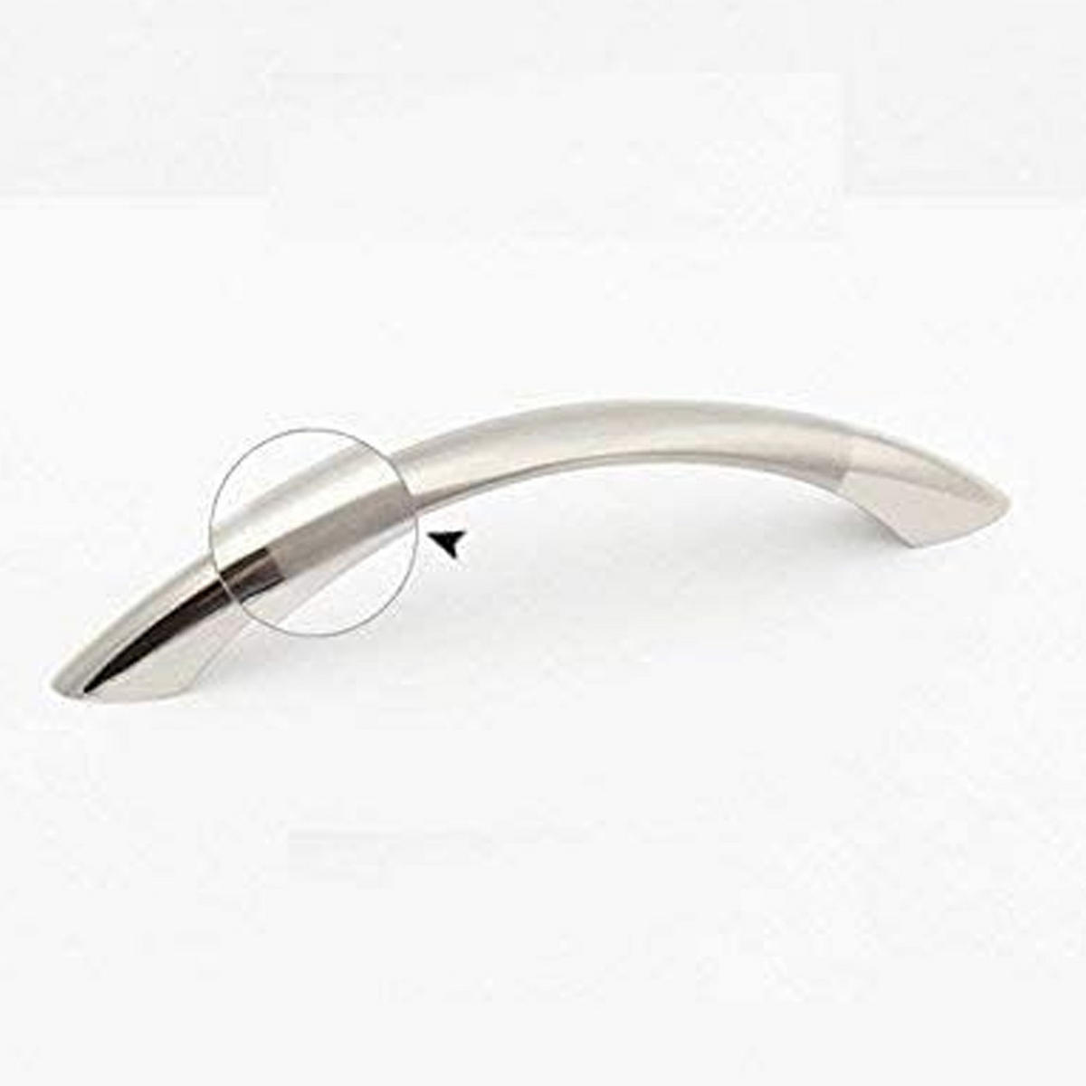 MÖBELGRIFF Silber 10er-Set 64 mm Edelstahl - Silberfarben, Metall (2/3/8.3cm)