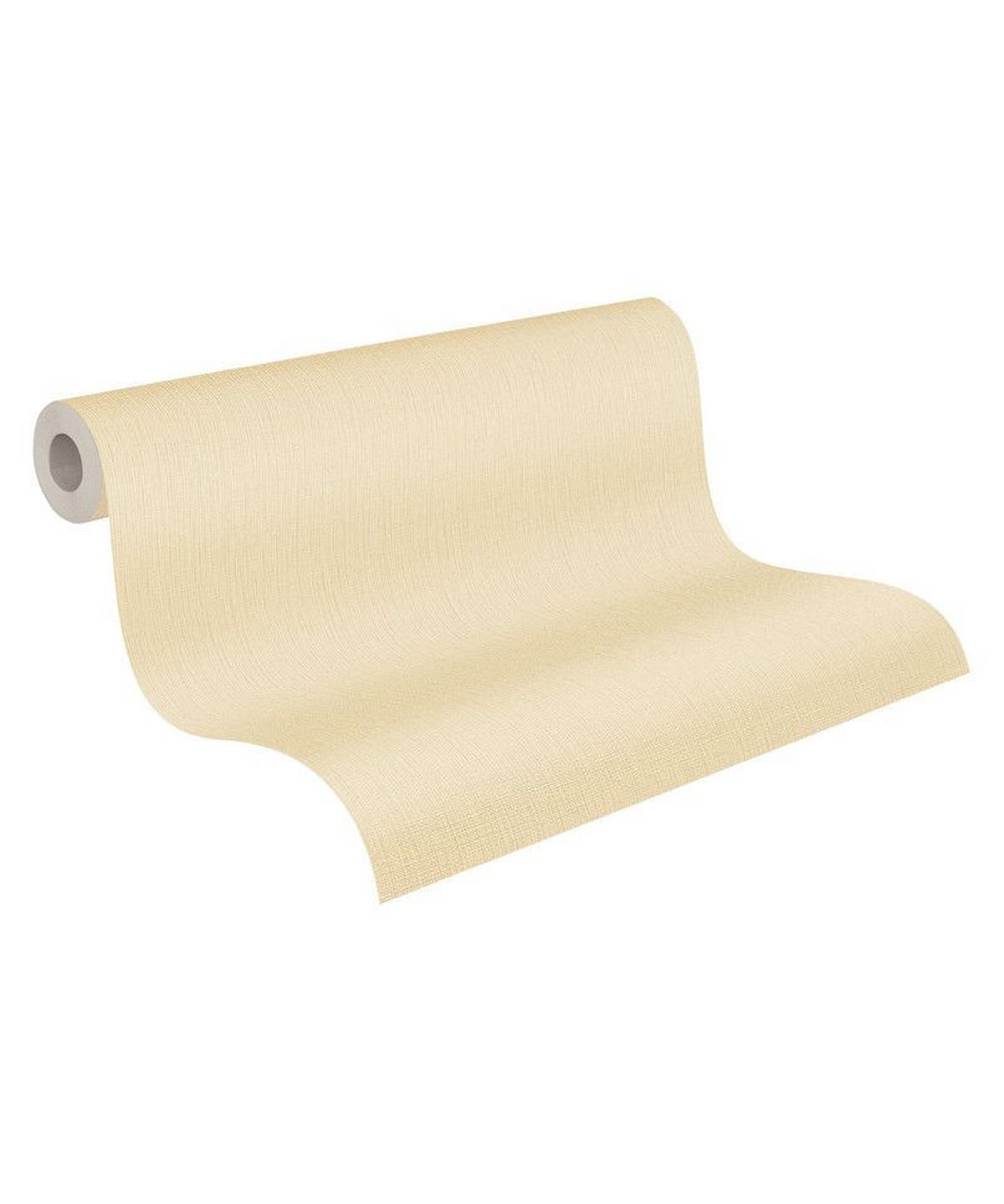 VLIESTAPETE Beige 53/1005 cm - Gelb, Textil (53/1cm) - KUNSTLOFT