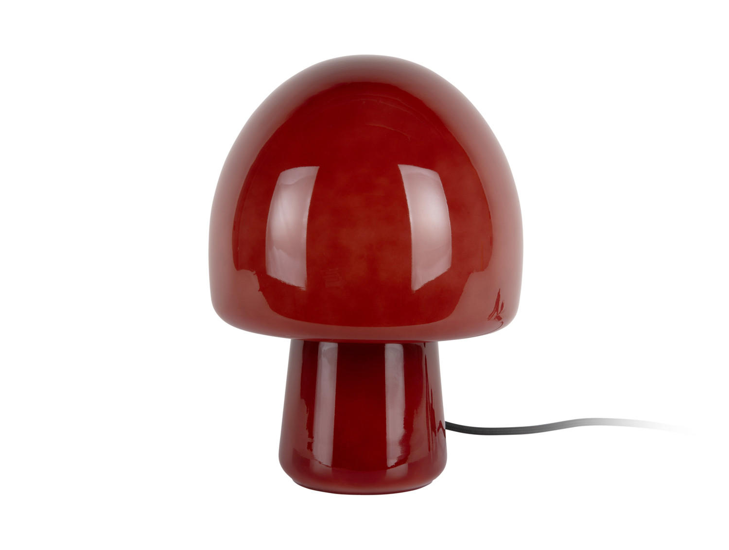 TISCHLAMPE Gozar Rot 20/20/27 cm - Rot, Glas (20/20/27cm) - Leitmotiv