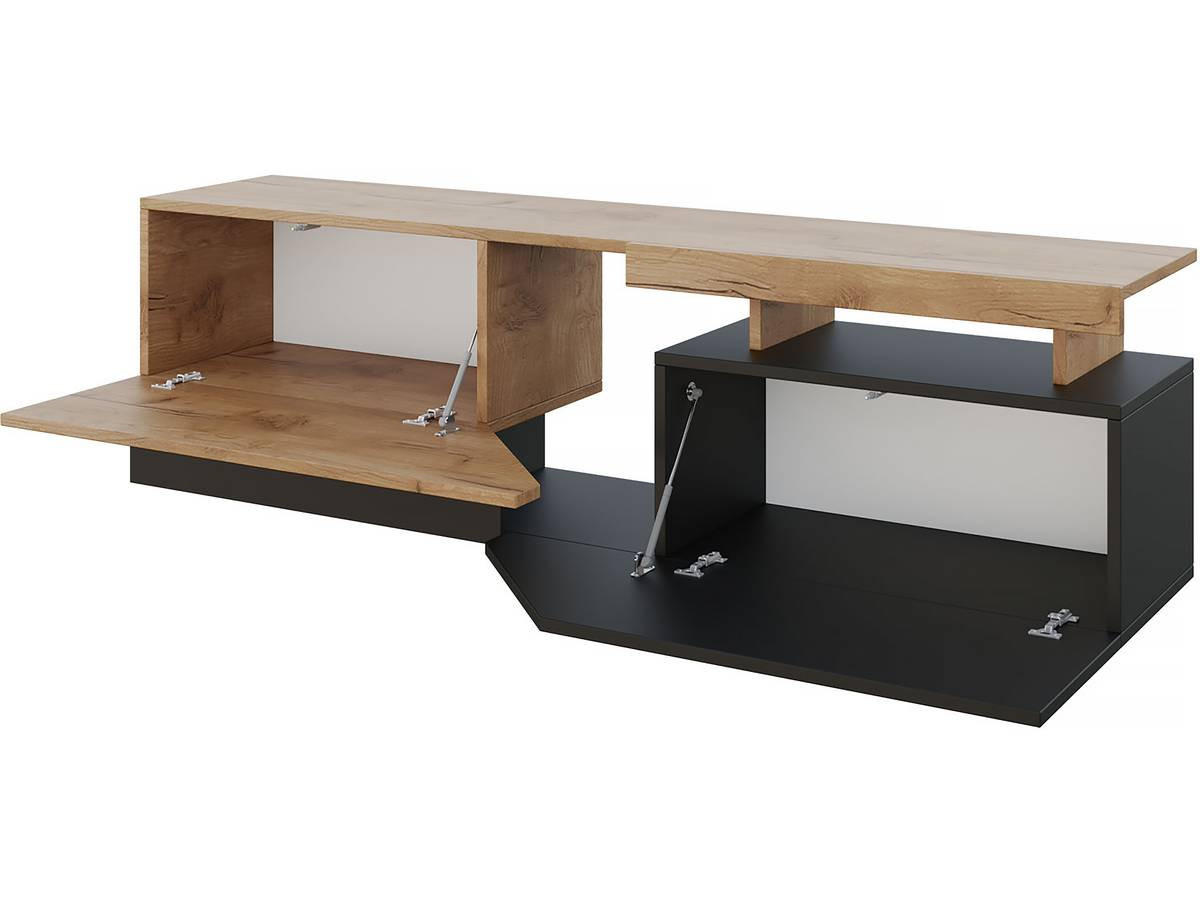 TV-ELEMENT Ceelias 160 - Anthrazit, Holzwerkstoff (160/47/35cm) - MIRJAN24