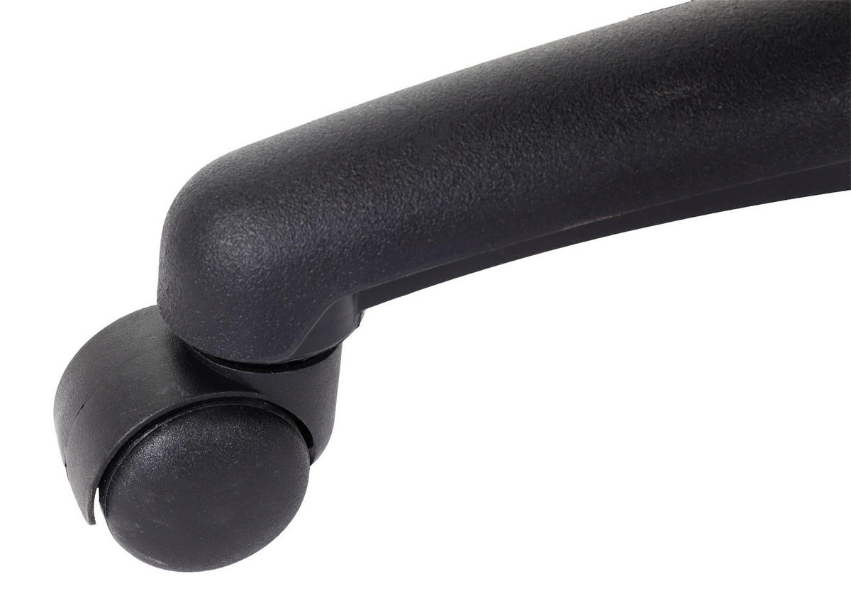 DREHSTUHL HxBxT 116x62x57cm Sitzhöhe 46cm ergonomisch verstellbare Armlehne Kunstleder Schwarz-Grün - Schwarz, Kunststoff (62/116/57cm) - PROREGAL