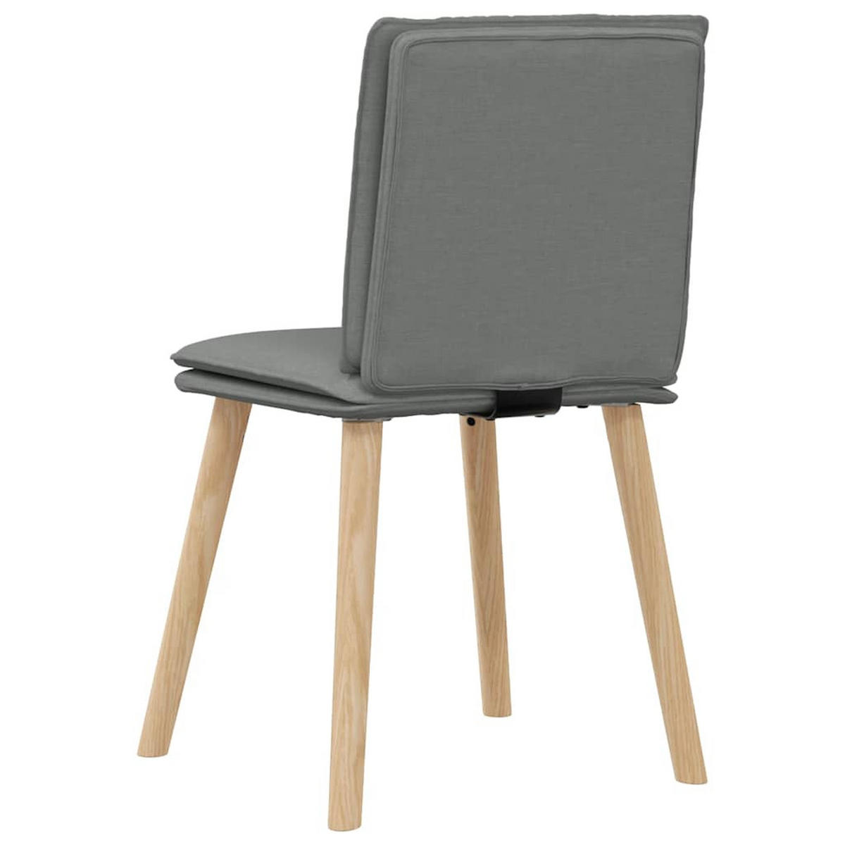 ESSZIMMERSTÜHLE 4 Stk. Dunkelgrau Stoff 45*54*86cm - Dunkelgrau, Metall (45/86/54cm) - ZMH