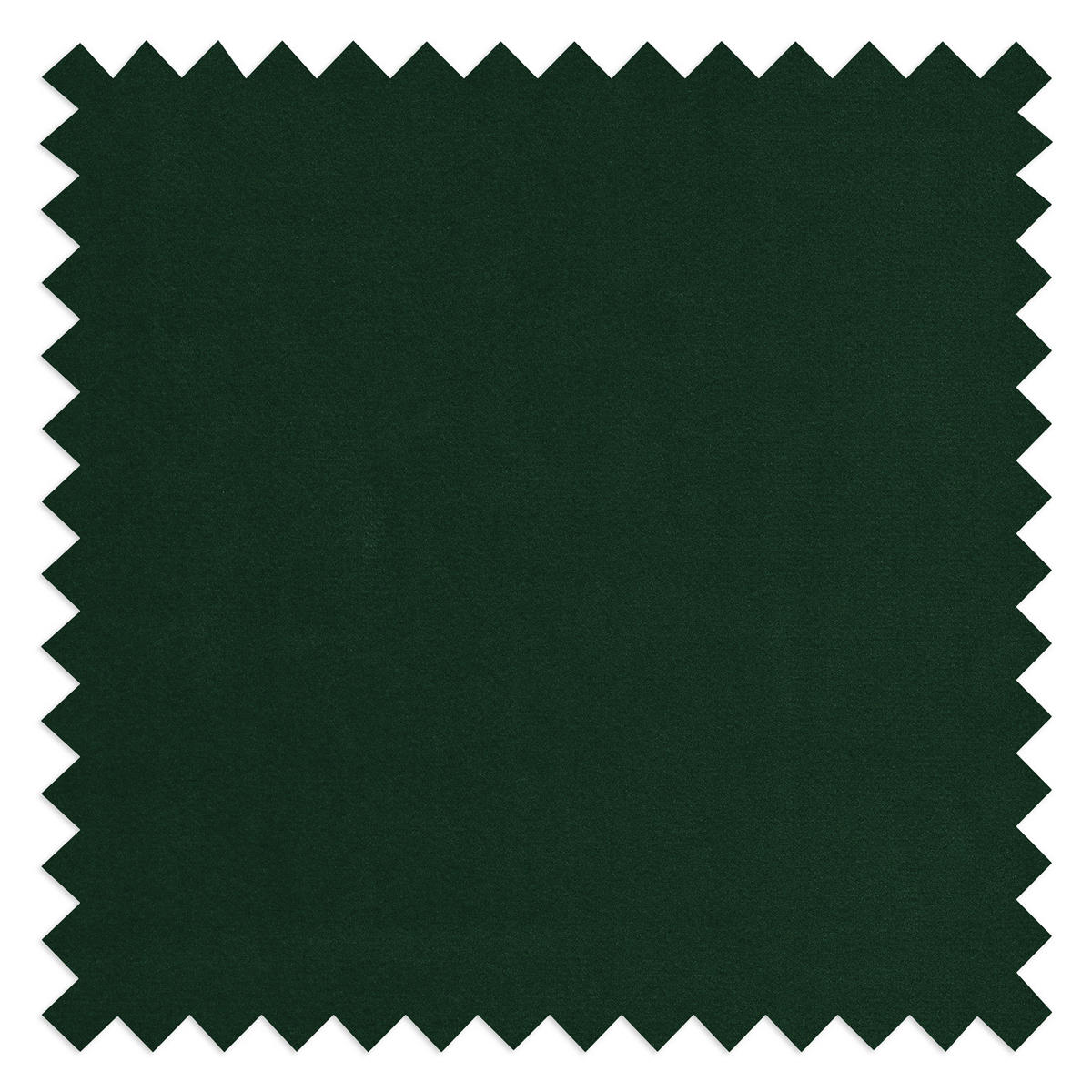 HOCKERBANK - Samt - Dunkelgrün, Birkenholz/Textil (124/43/69cm) - home24