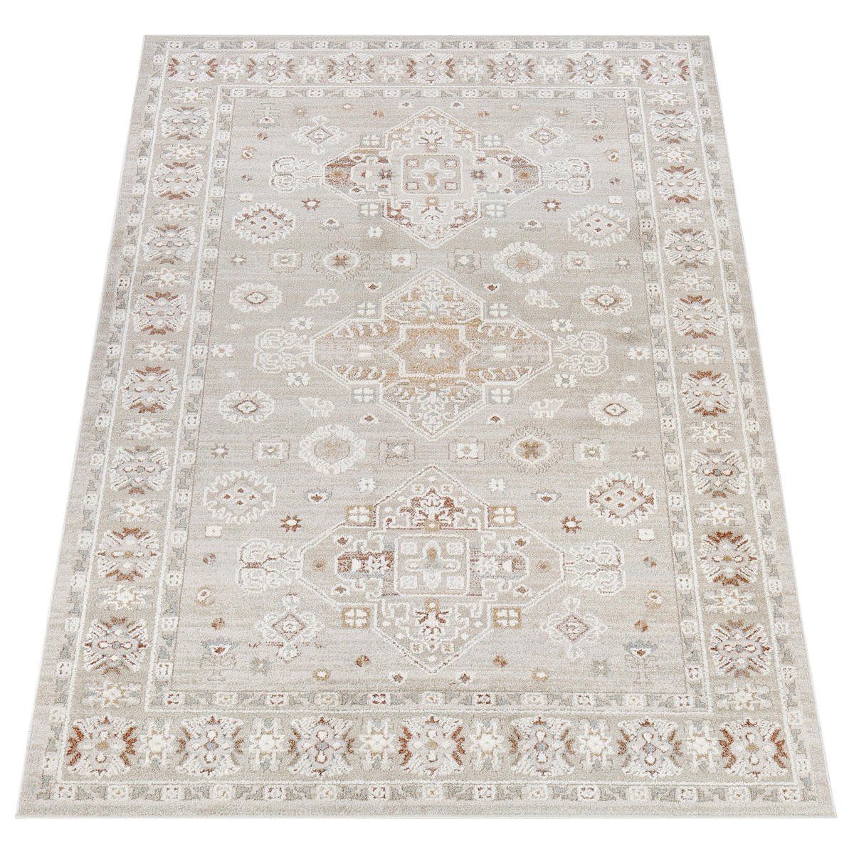 TEPPICH TREND Creme 120/170 cm - Creme, Textil (120/170cm) - Tapiso