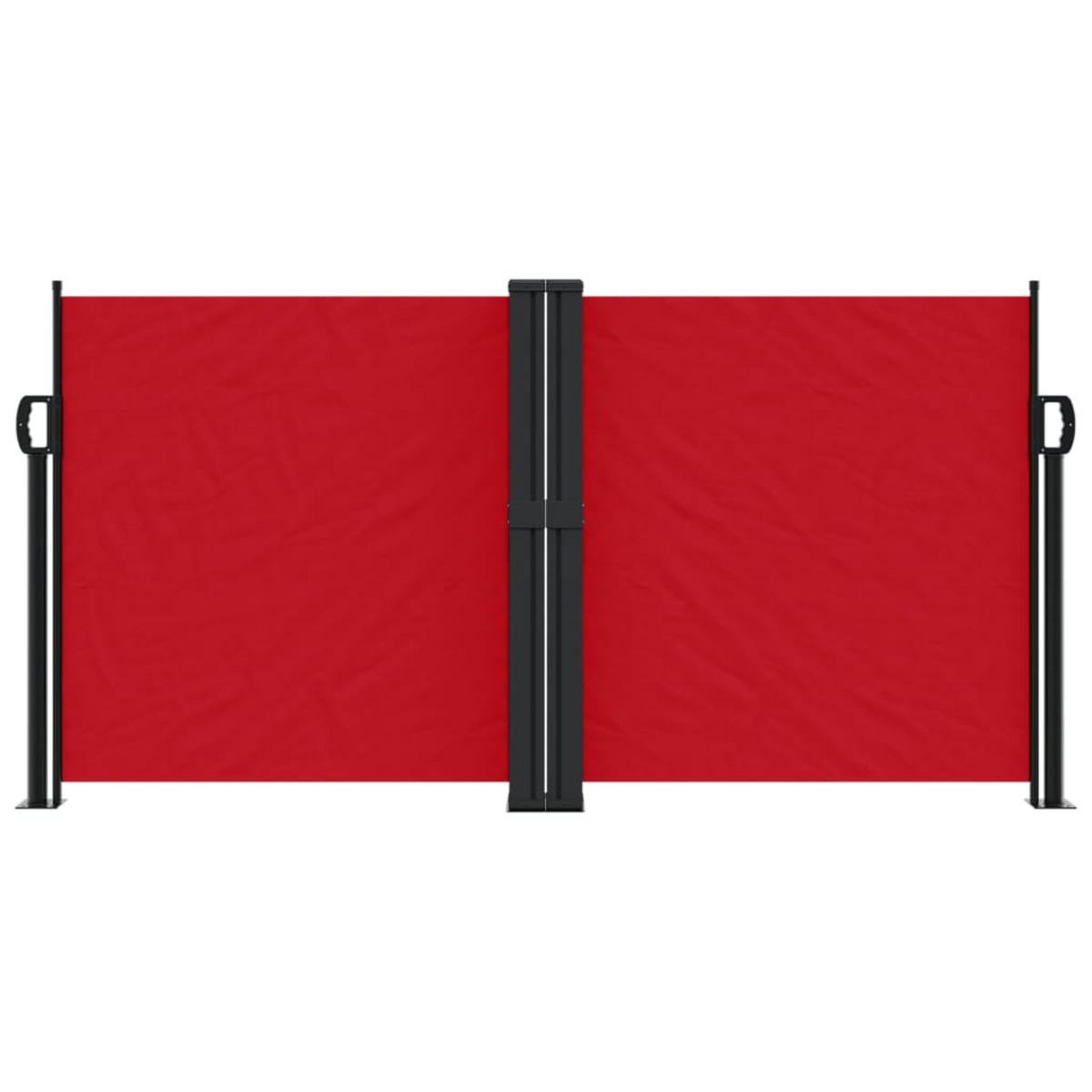 SEITENMARKISE Ausziehbar Rot 120x1000 cm - Rot, Metall (1000/120cm) - furnicato