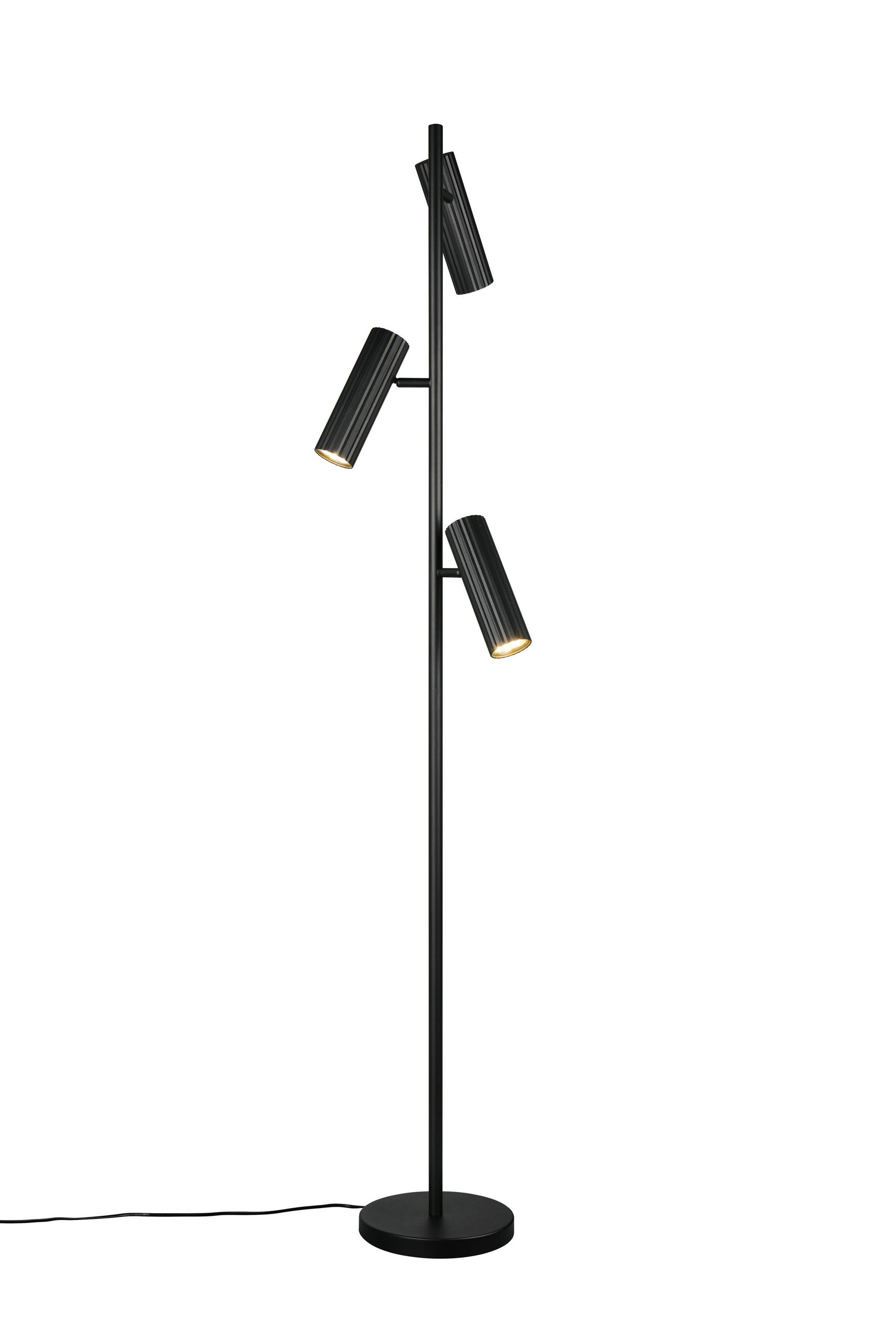 STEHLAMPE SOKA - Schwarz - 37/37/150 cm - Schwarz, Metall (37/37/150cm) - Trio Leuchten