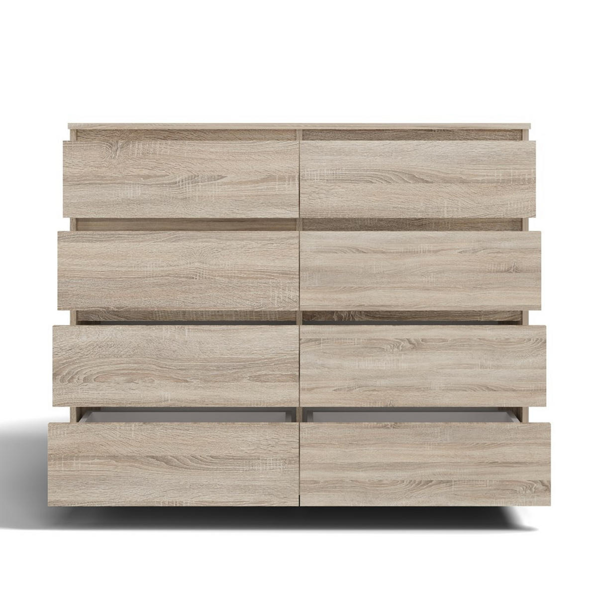 KOMMODE Sonoma Eiche 120/97/40 - Sonoma Eiche, Holzwerkstoff (120/97/40cm) - RAUMHIRSCH FURNITURE