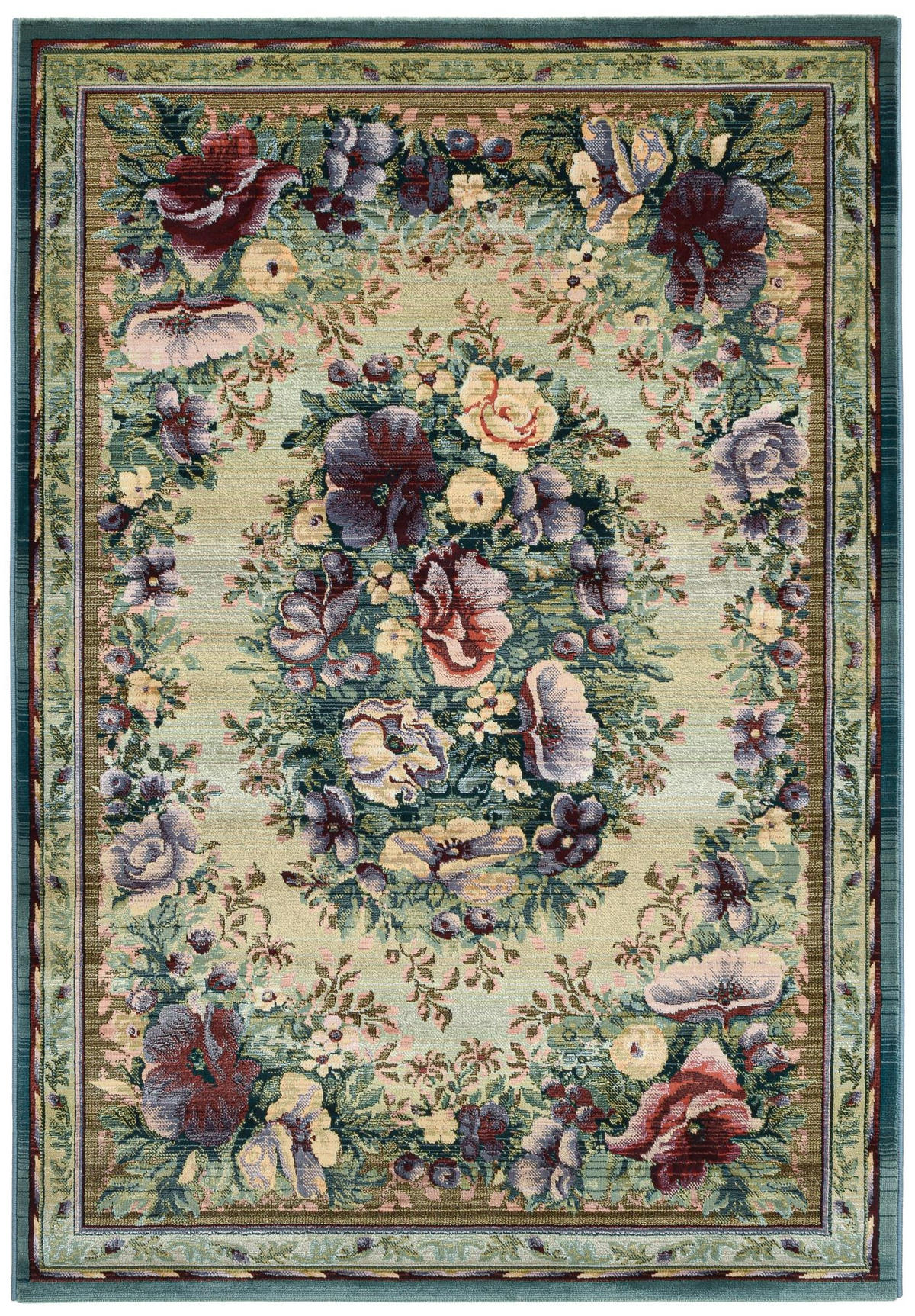 WEBTEPPICH Gabiro 72 240x340 cm - Multicolor, Textil (240/340cm) - THEKO