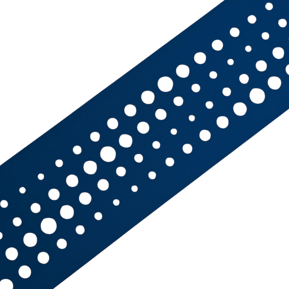 SICHTSCHUTZSTREIFEN zaun|zu PREMIUM dekor Pulse Sichtschutz Enzianblau 2,55m - Blau, Kunststoff (255/19cm) - ZAUN|ZU