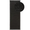 OUTDOORLÄUFER Nandi Schwarz 70x200 cm - Schwarz, Textil (70/200cm) - benuta Nest