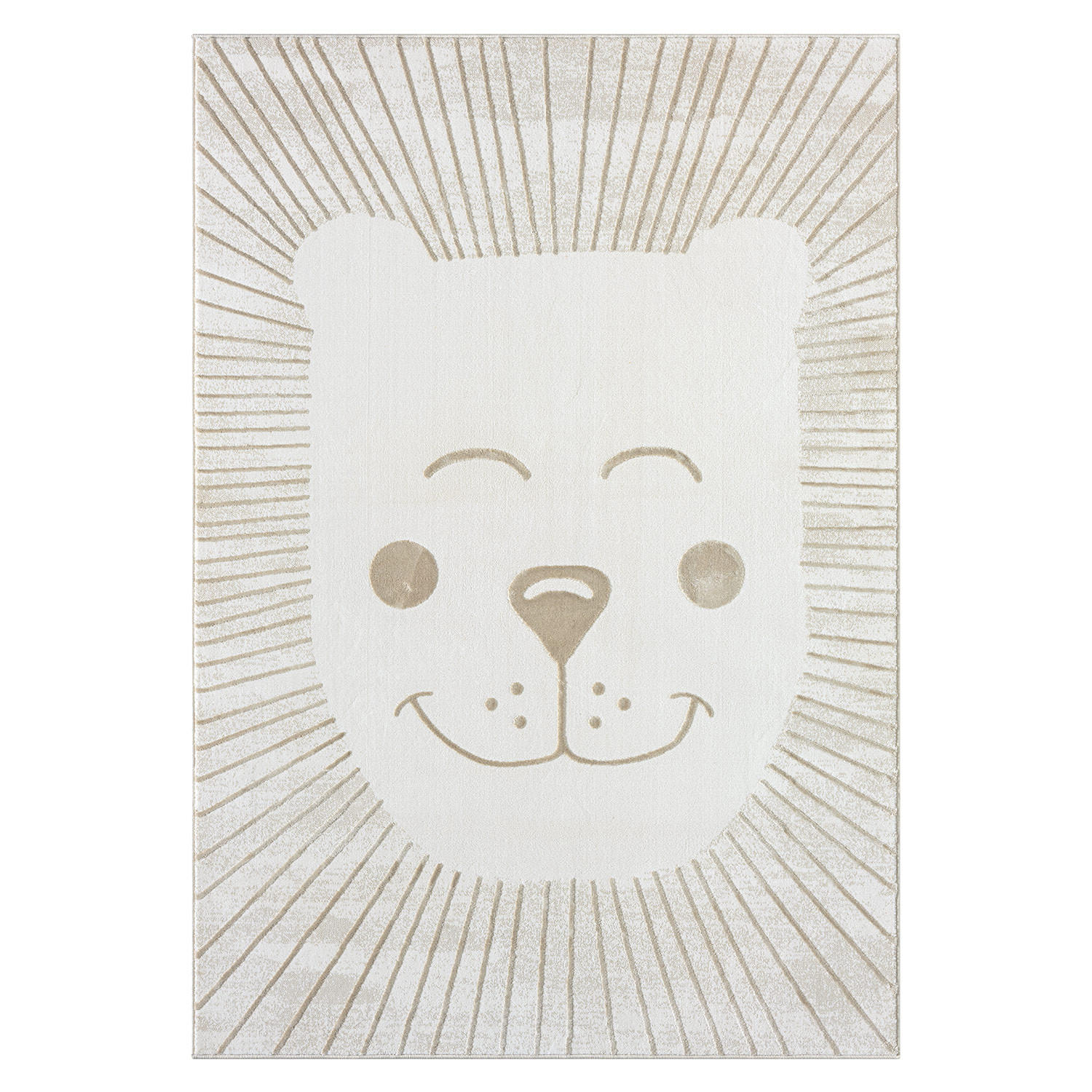 KINDERTEPPICH Mara 714 Creme 120x160 cm - Beige/Creme, Textil (120/160cm) - carpet city