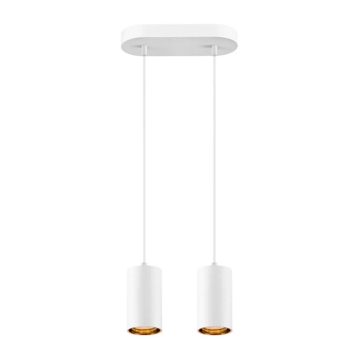 PENDELLEUCHTE ASTO TUBE Weiß - Weiß, Metall (3.5/3.5/26.2cm) - SLV