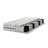 MATRATZE Weiß Pocket 7 Zonen H3 160x200 cm - Weiß, Textil (160/200cm) - Sepro Meble