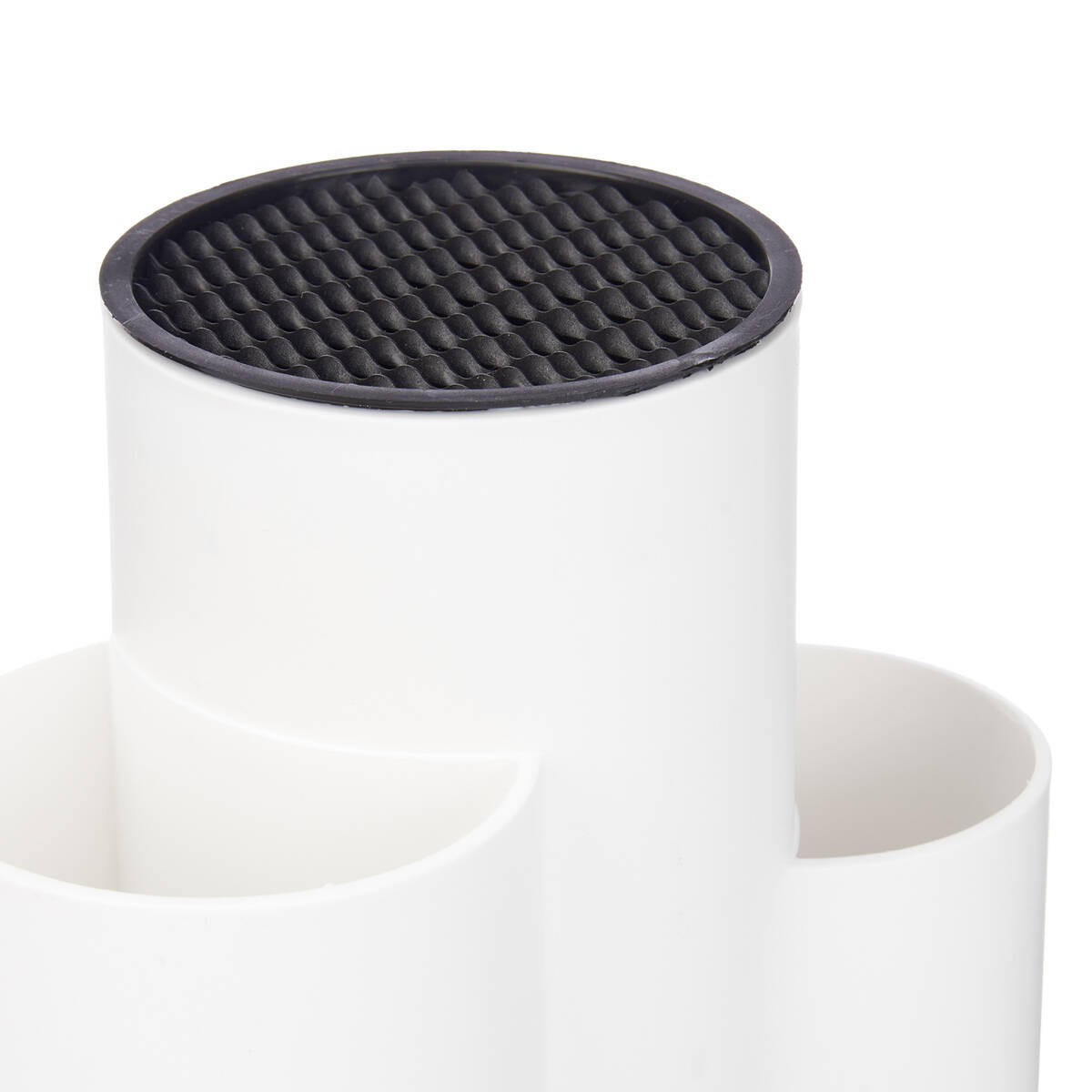 Thumbnail - Kinvara Messerblock, Weiß, Kunststoff, 23x22x12.5 cm, Kochen, Küchenmesser, Messerblöcke