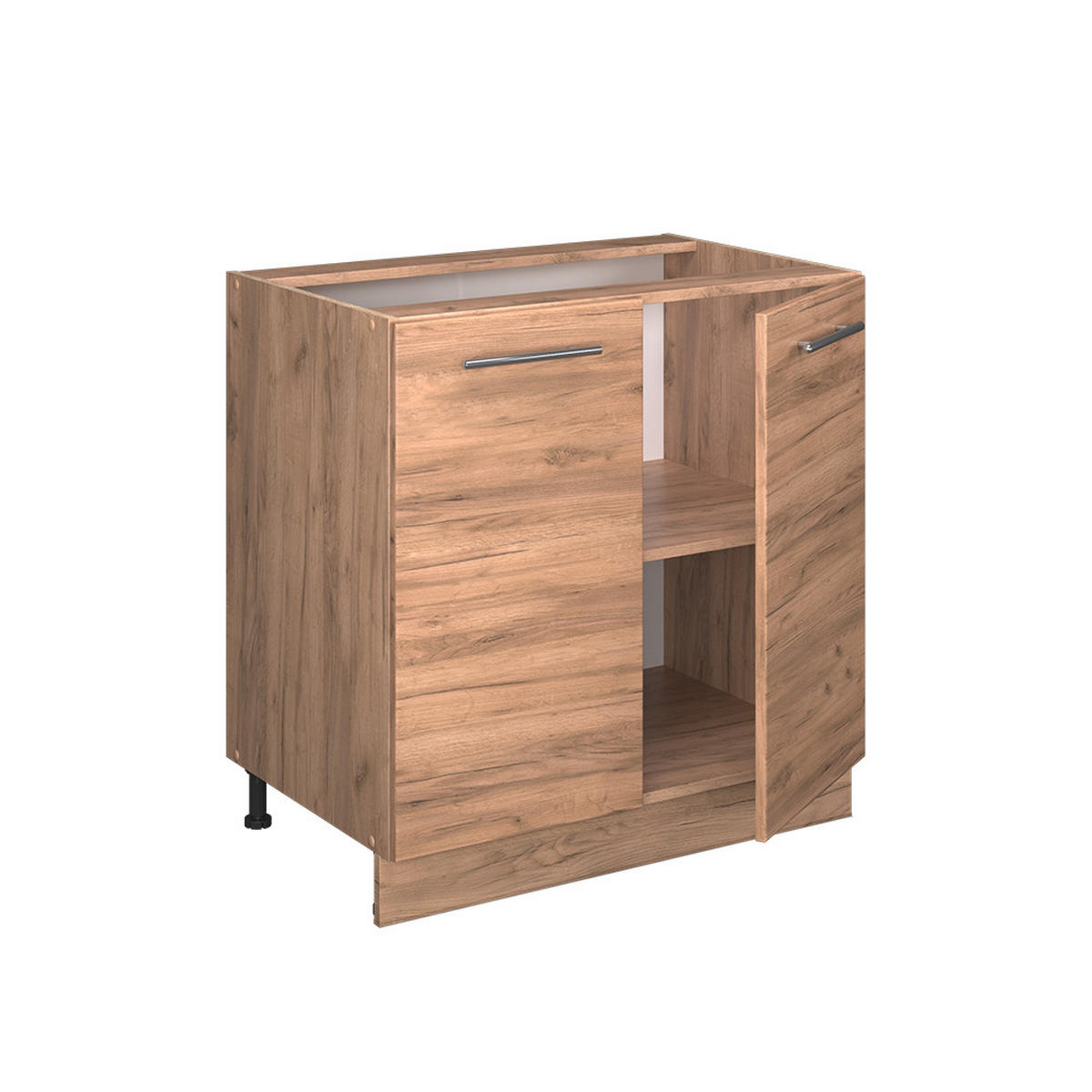 SPODNÍ SKŘÍŇKA KUCHYŇSKÉ LINKY Fame-Line Zlatý mocný dub - medově dubová, kompozitní dřevo (80/82/60cm) - Vicco