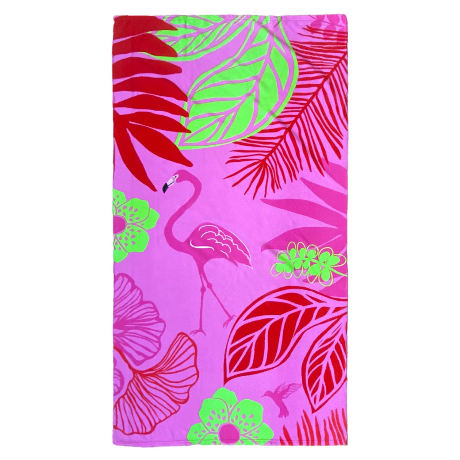 STRANDTUCH Caracas 90x170 220g/m² - Pink, Textil (90/170cm) - LE COMPTOIR DE LA PLAGE