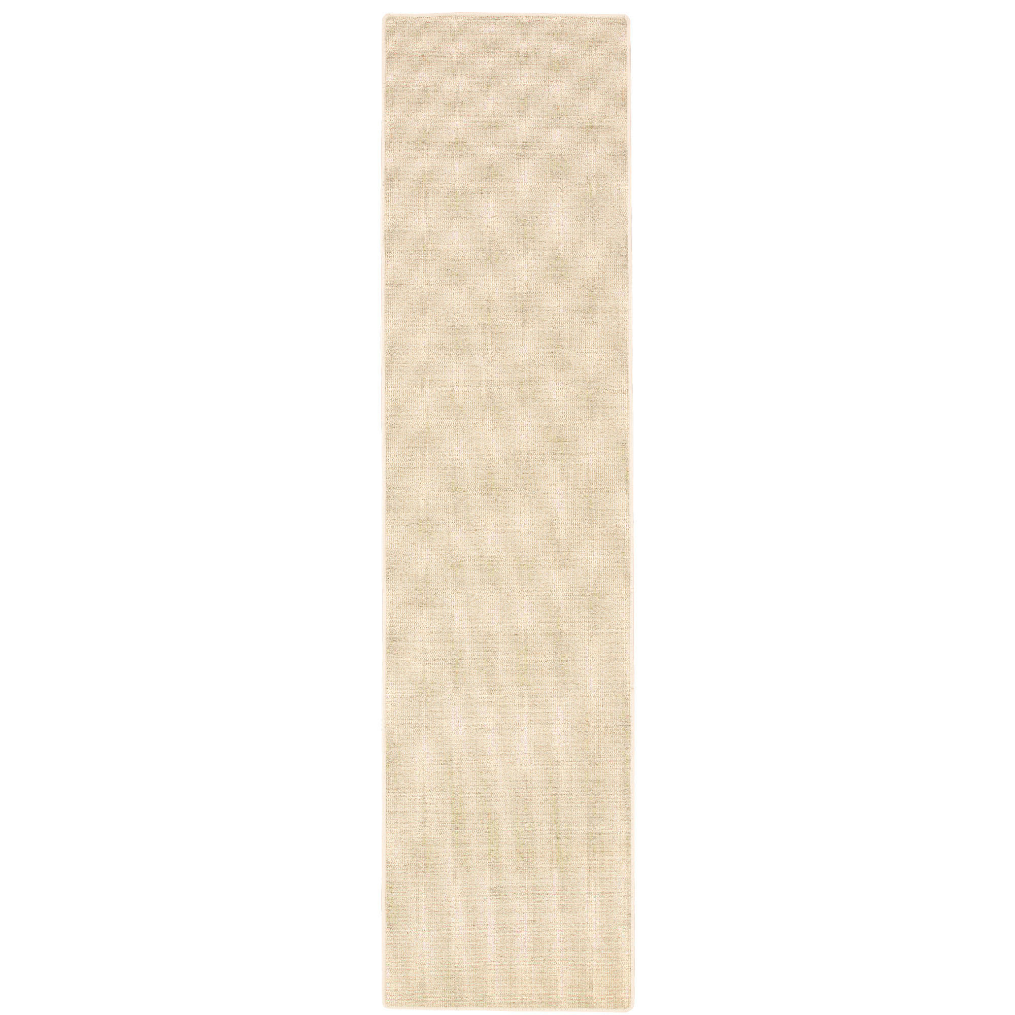 SISAL NATUR LÄUFER TEPPICH - Chromfarben, Textil (80/400cm) - Snapstyle
