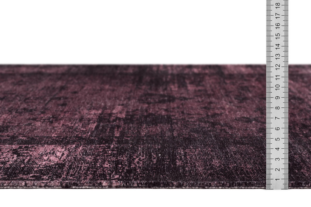 VINTAGE-TEPPICH Bordeaux 195x280 cm - Bordeaux, Textil (195/280cm) - Tesso Living