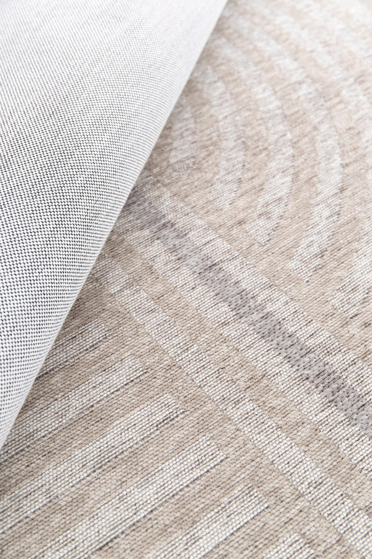 TEPPICH In- Outdoor, recycelt beige - Beige, Textil (120/170cm) - AFK Living