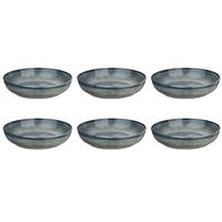 SUPPENTELLER Zen Ø22,5cm - 6er-Set - Naturfarben - Grau, Keramik (22.5cm) - Björn