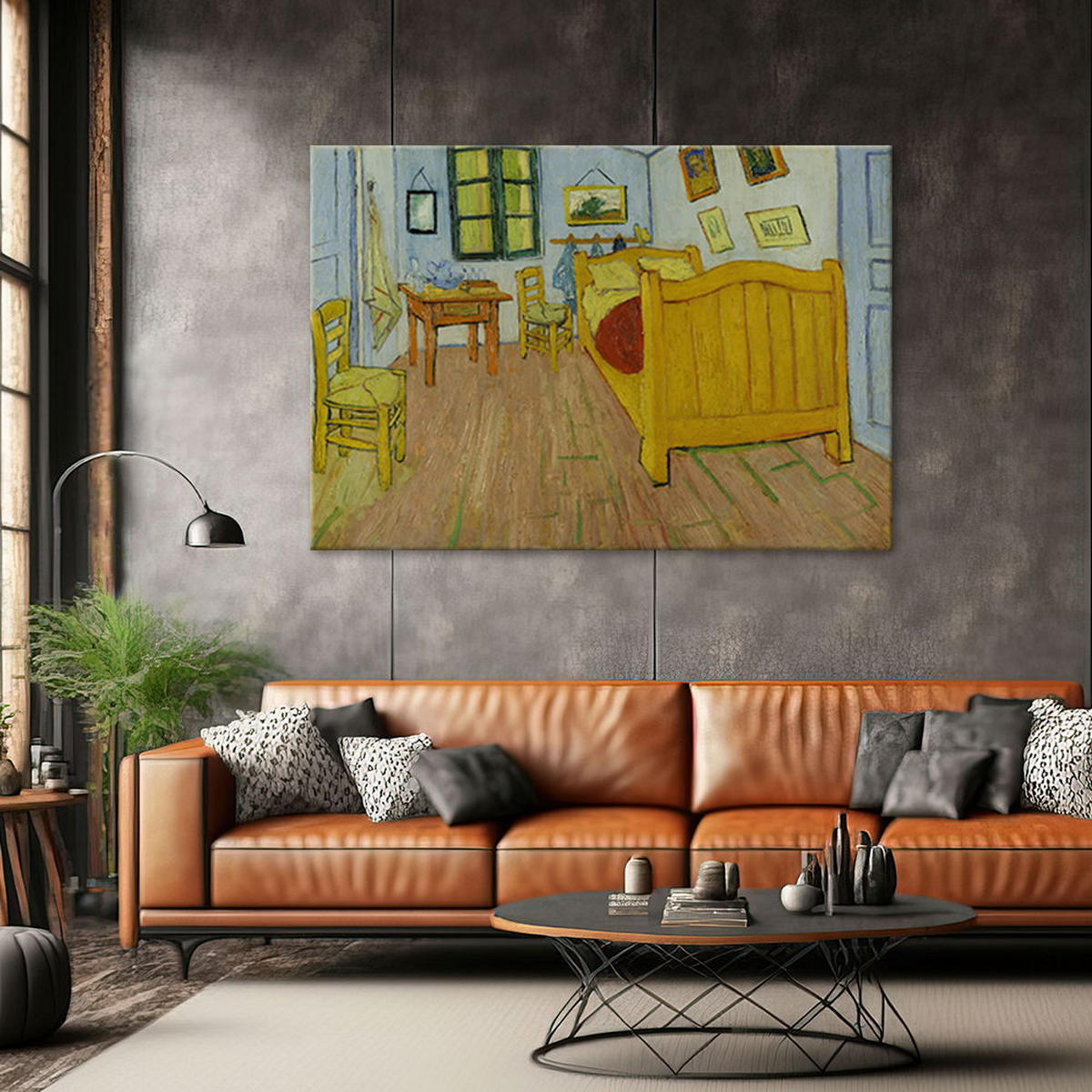 KUNSTDRUCK Bunt 60/40 cm - Multicolor, Textil (60/40cm) - KUNSTLOFT