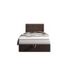 BOXBETT DUO 2 90x200 Cosmic 800, mit Matratze H3 und Topper, Dunkelbraun - Dunkelbraun, Holz/Kunststoff (90/200cm) - Bedante