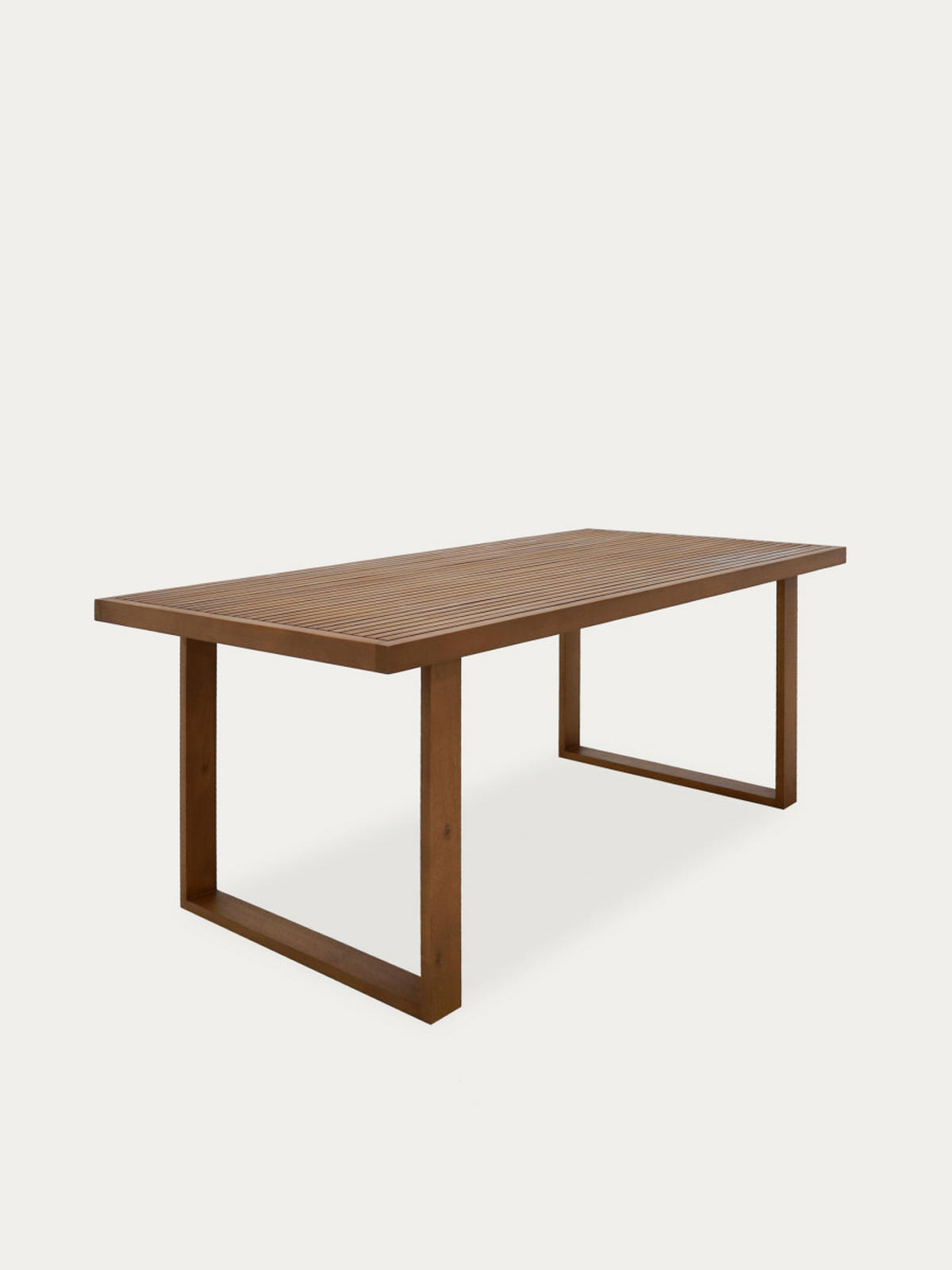 GARTENTISCH Saline Natur 90 x 180 - Braun, Holz (90/74/74cm) - Kenay Home