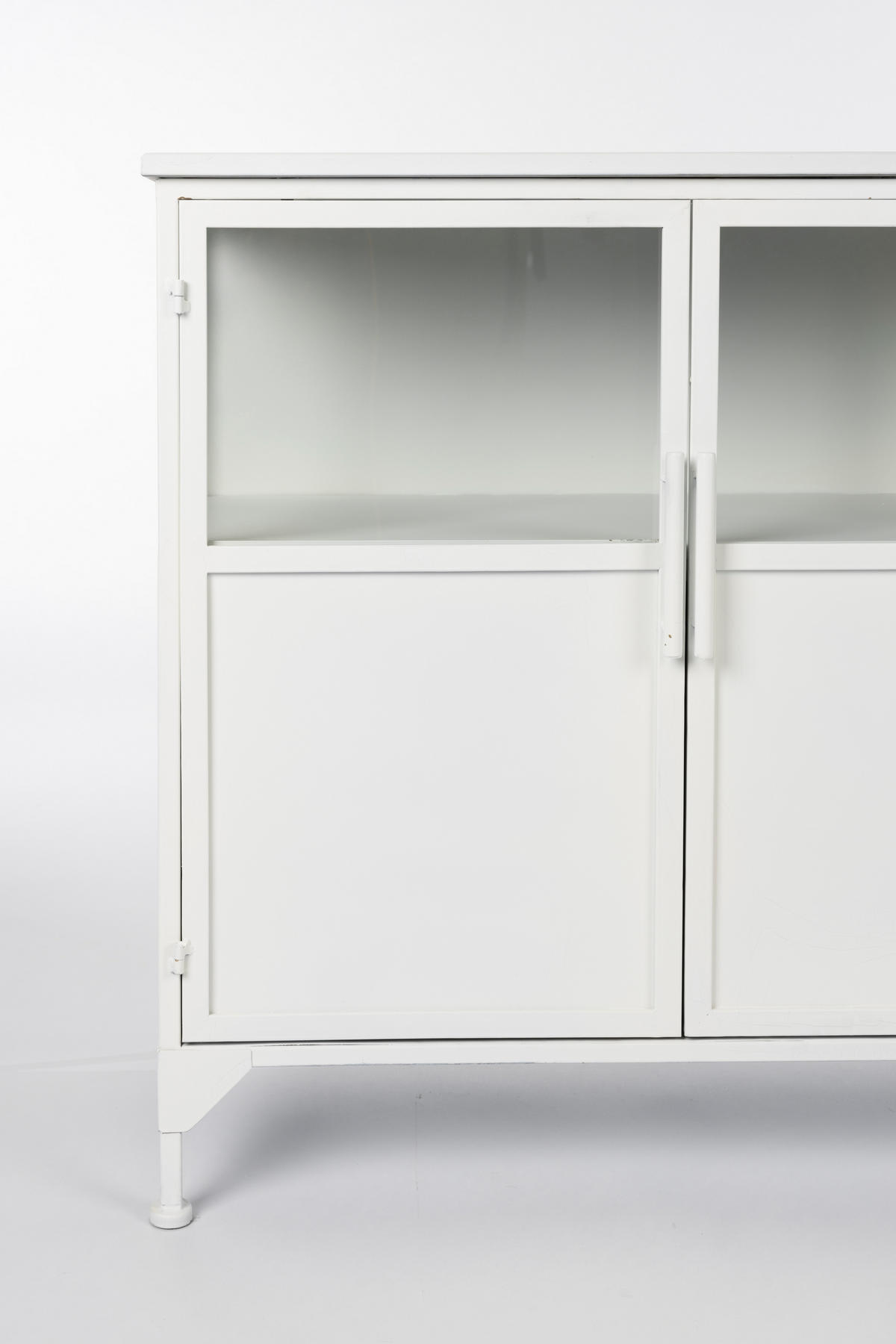 SIDEBOARD Miya - Weiß - 120/35/80 cm - Weiß, Metall (35/80/120cm)