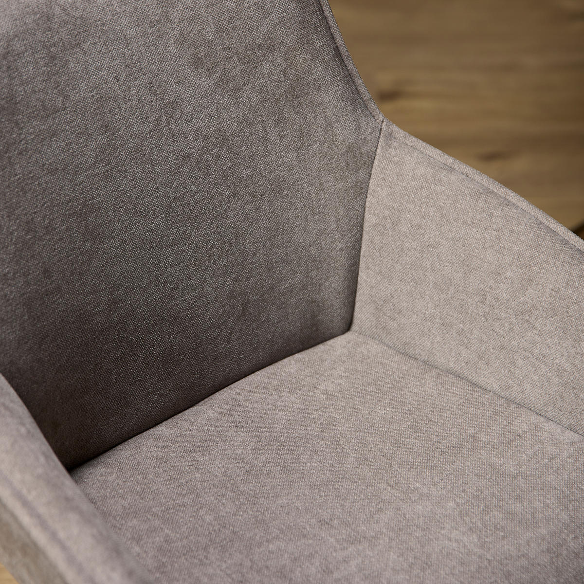 ESSZIMMERSTUHL Mees Taupe 62,5/57/86,5 cm - Taupe, Textil (57/86/62cm) - Starfurn