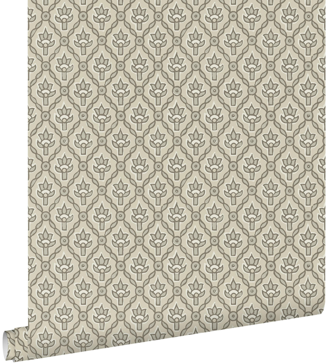 TAPETE Blumenmuster 50 x 900 cm - Blau, Papier (50/900cm) - ESTAhome