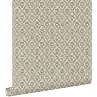 TAPETE Blumenmuster 50 x 900 cm - Blau, Papier (50/900cm) - ESTAhome