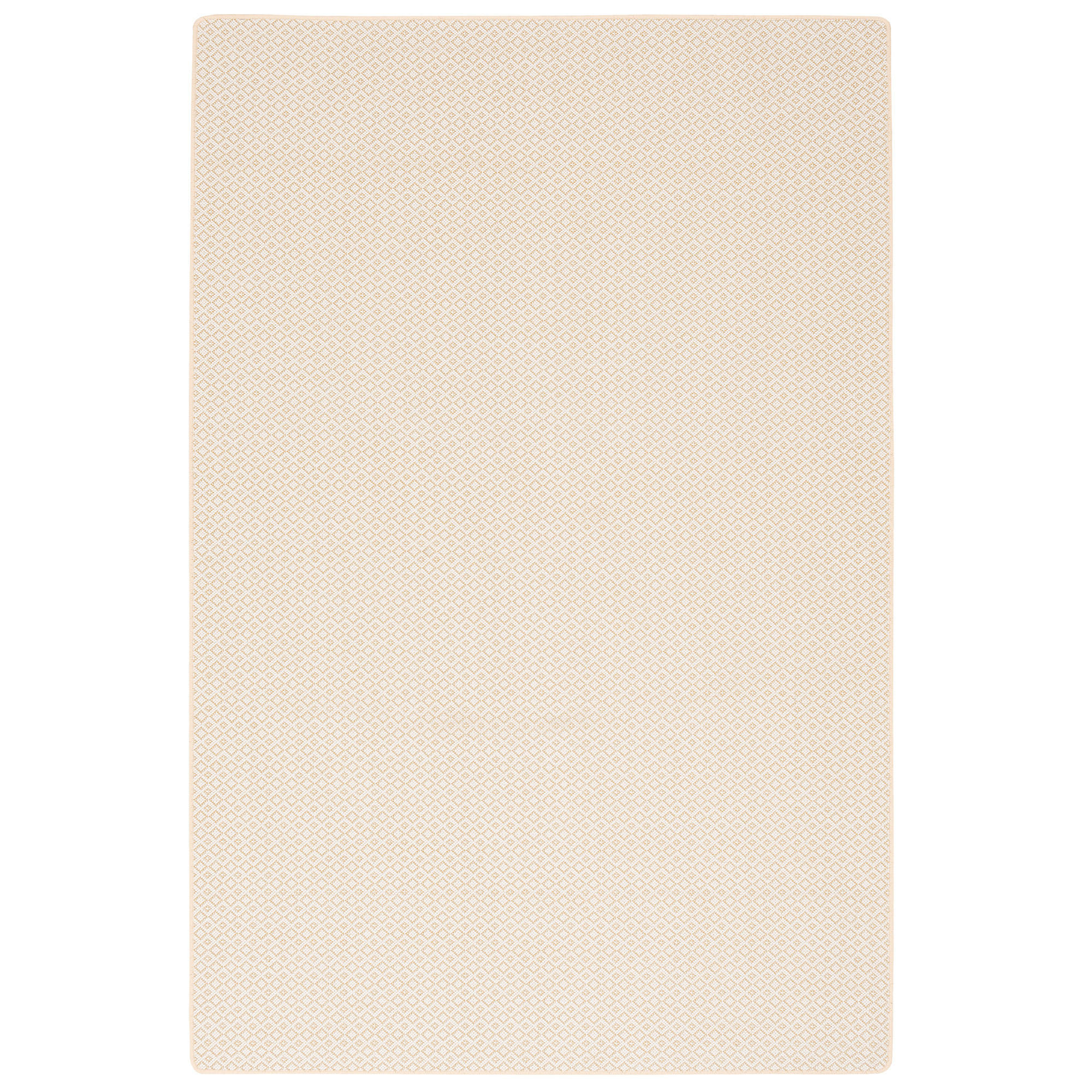 IN & OUTDOOR TEPPICH FLACHGEWEBE OSLO KARO MODERN - Honig, Textil (100/200cm) - Snapstyle