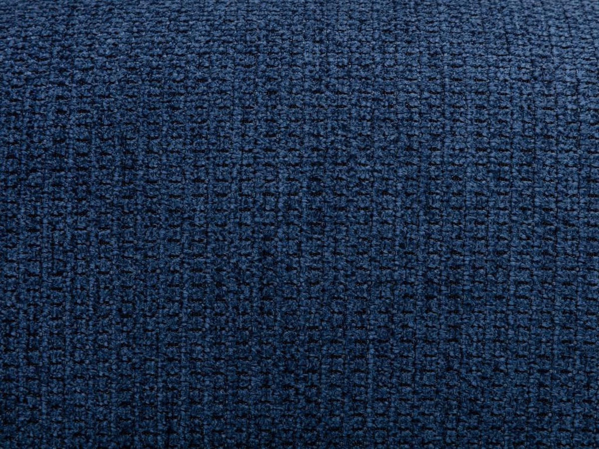 DREHSESSEL – Bouclé-Stoff – Weiß – VEREIDE - Blau, Textil (84/73/82cm) - Vente-Unique