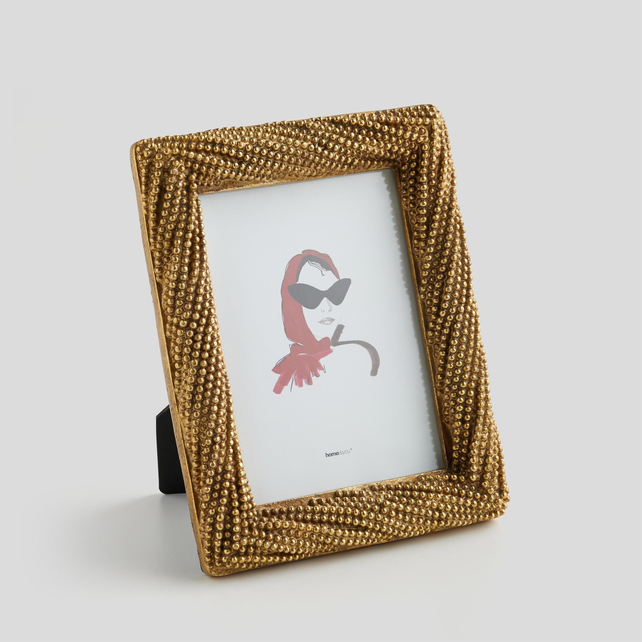 RAHMEN Albano - Goldfarben, Kunststoff (18.5/3.5/24cm) - home&you