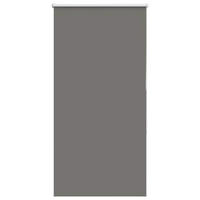 VERDUNKELUNGSROLLO 75/150 cm Stoffbreite 70,7 cm aus Polyester Grau - Grau, Textil (75/150cm) - vidaXL