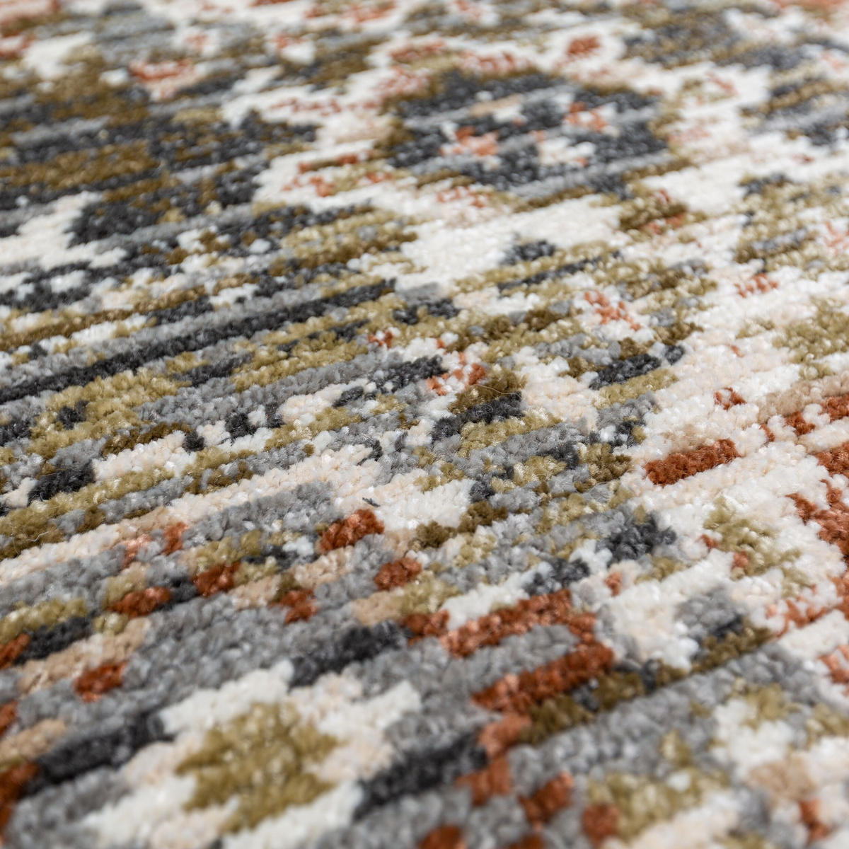 KURZFLORTEPPICH PERRAN, im Vintage-Stil, Grün, 80 x 300 cm - Grün, Textil (300/80cm) - KADIMA DESIGN