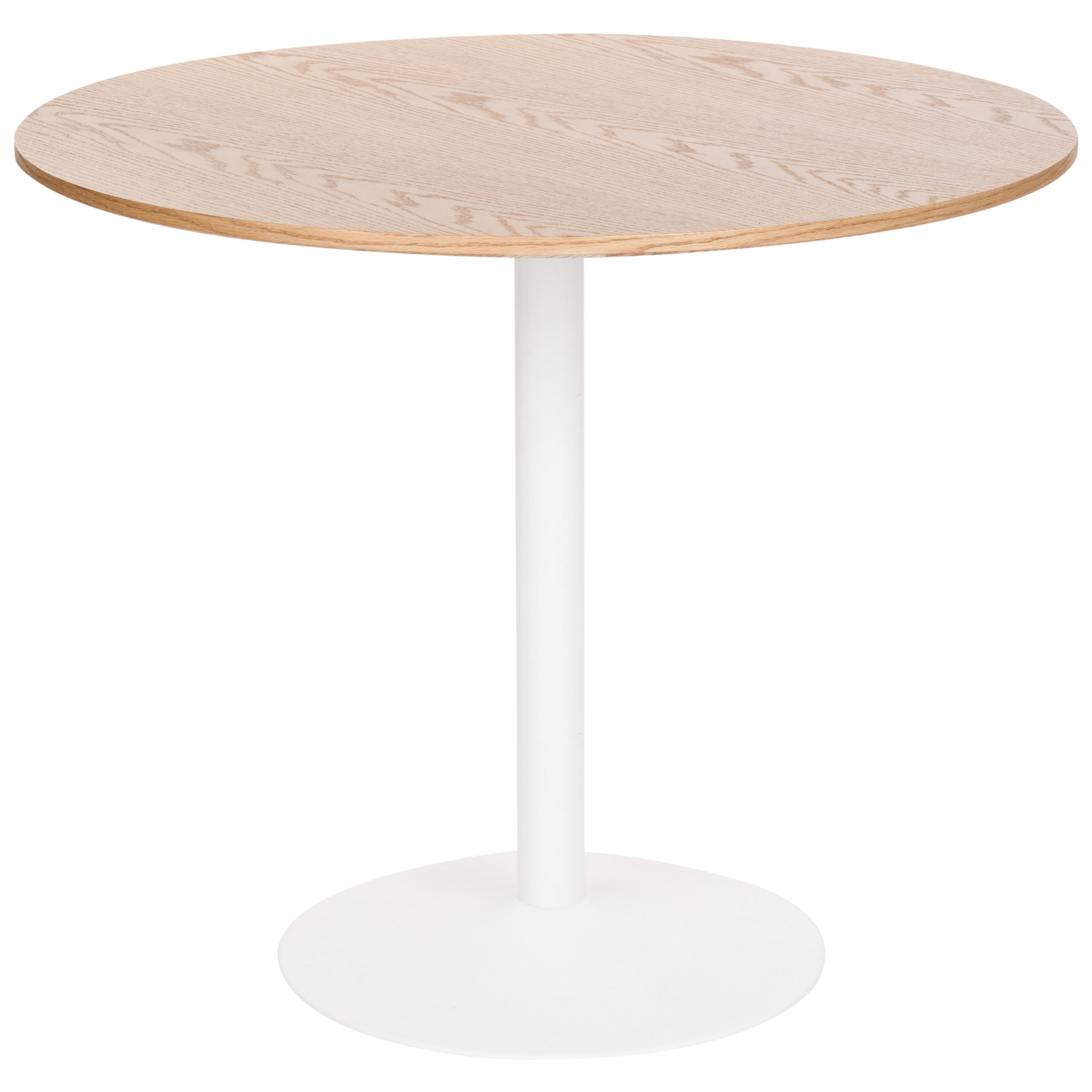 JÍDELNÍ STŮL Světlý Dub 90/90 cm Tino - světle hnědá, kompozitní dřevo (90/90/76cm) - Beliani