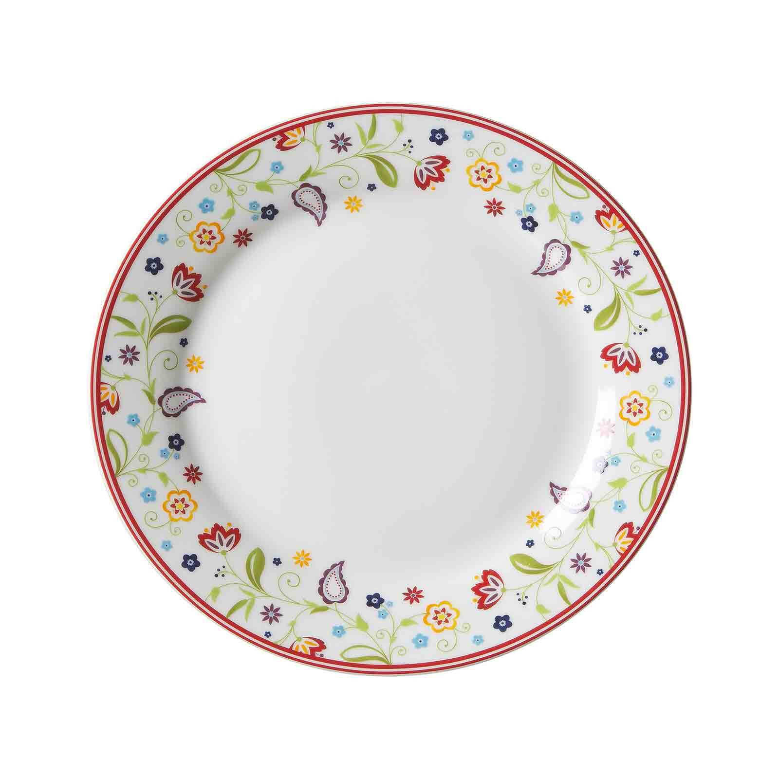 SPEISETELLER Shanti bunt ø 27 cm 12er Set - Multicolor, Keramik (27cm) - Ritzenhoff Breker