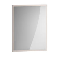 WANDSPIEGEL Voco Cashmere 49 / 2 / 65cm - Beige, Holzwerkstoff (49/82/2cm) - Feldmann-Wohnen