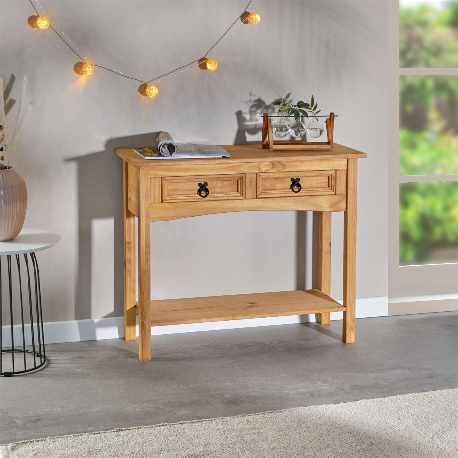 KONSOLENTISCH SALSA - Naturfarben, Holz (35/90/73cm) - CARO-Möbel